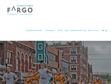 Tablet Screenshot of downtownfargo.com